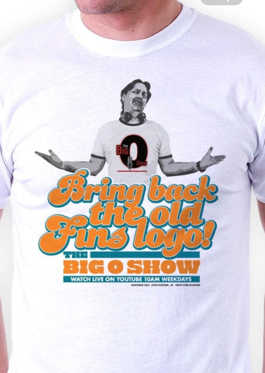 Big O Show “Bring back the Fins Old Logo”.